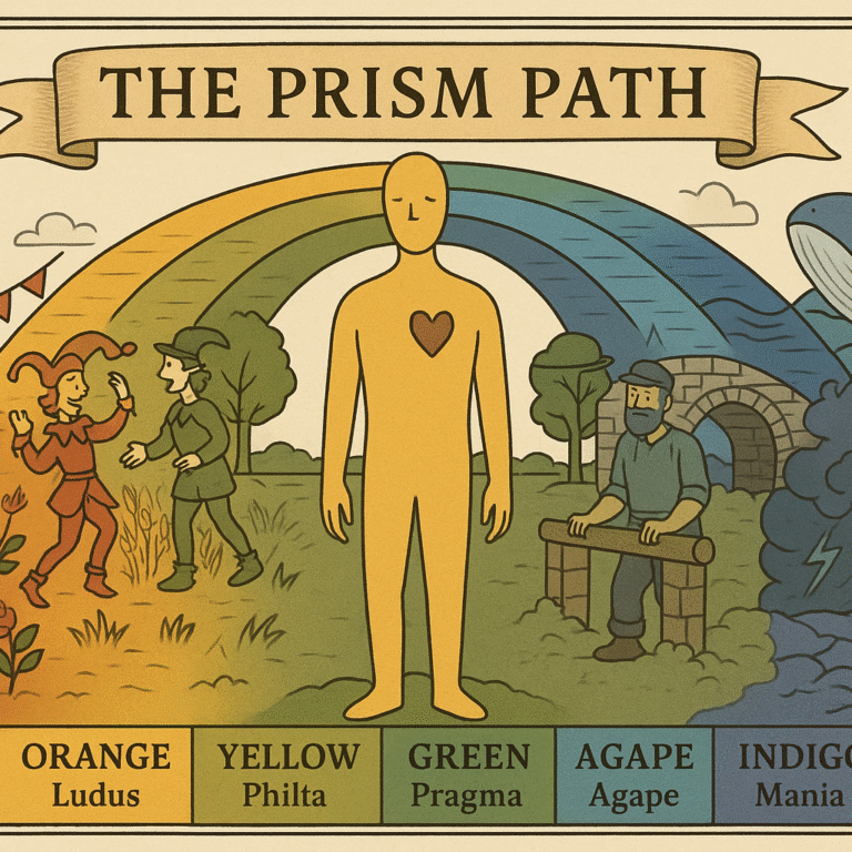 The Hollow and the Prism Path